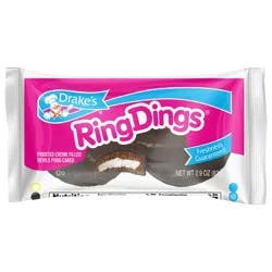 Cakes, Drake's Snack RING DINGS cakes (wrap)