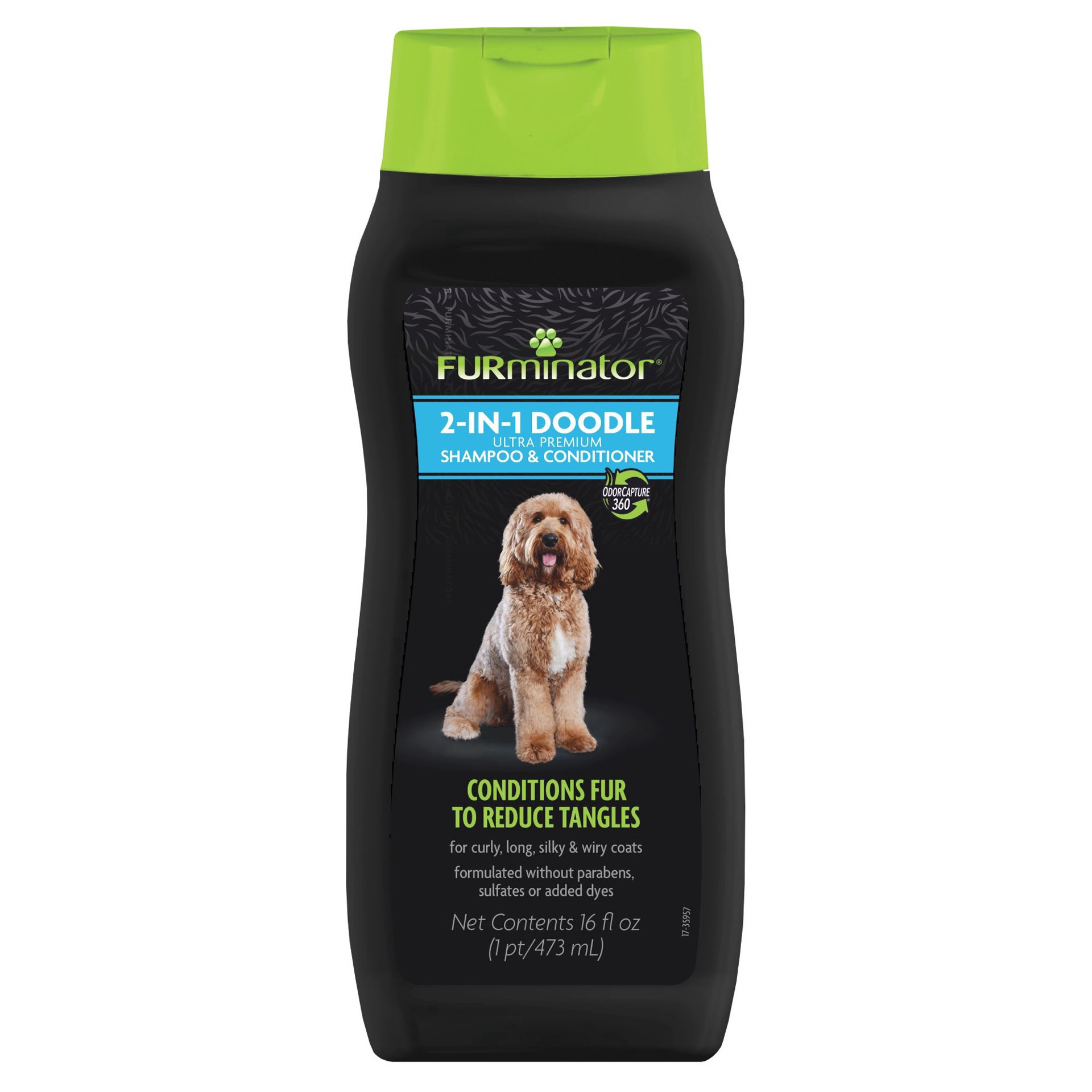 slide 1 of 1, FURminator 2-in-1 Doodle Ultra Premium Shampoo & Conditioner for Dogs, 16 fl. oz., 16 fl oz