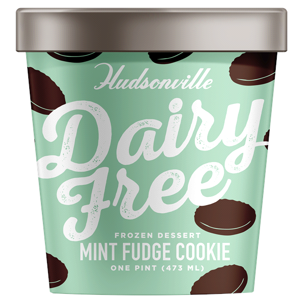 slide 1 of 1, Hudsonville Mint Cookie Dairy Free, 16 oz