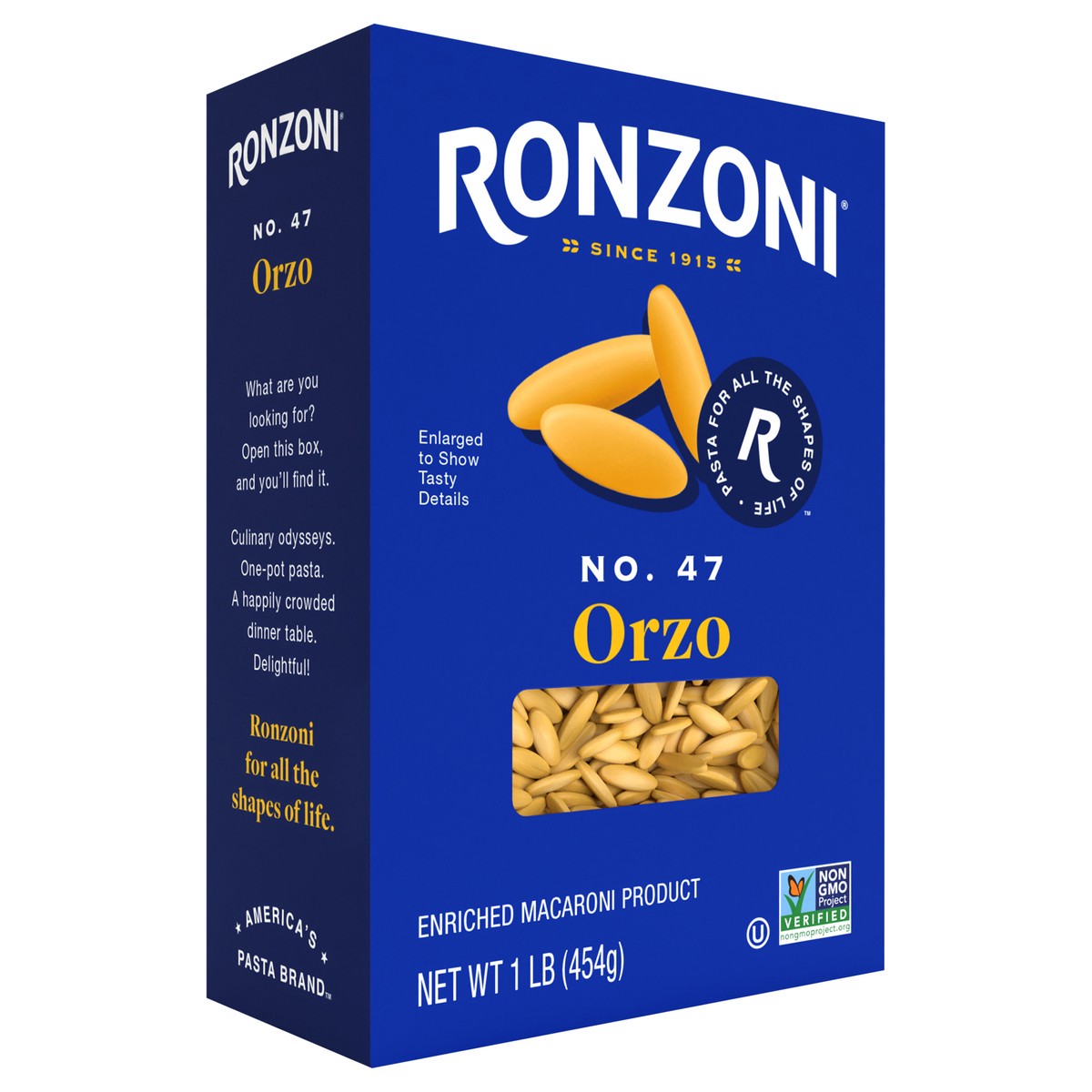 slide 2 of 9, Ronzoni Orzo, 16 oz