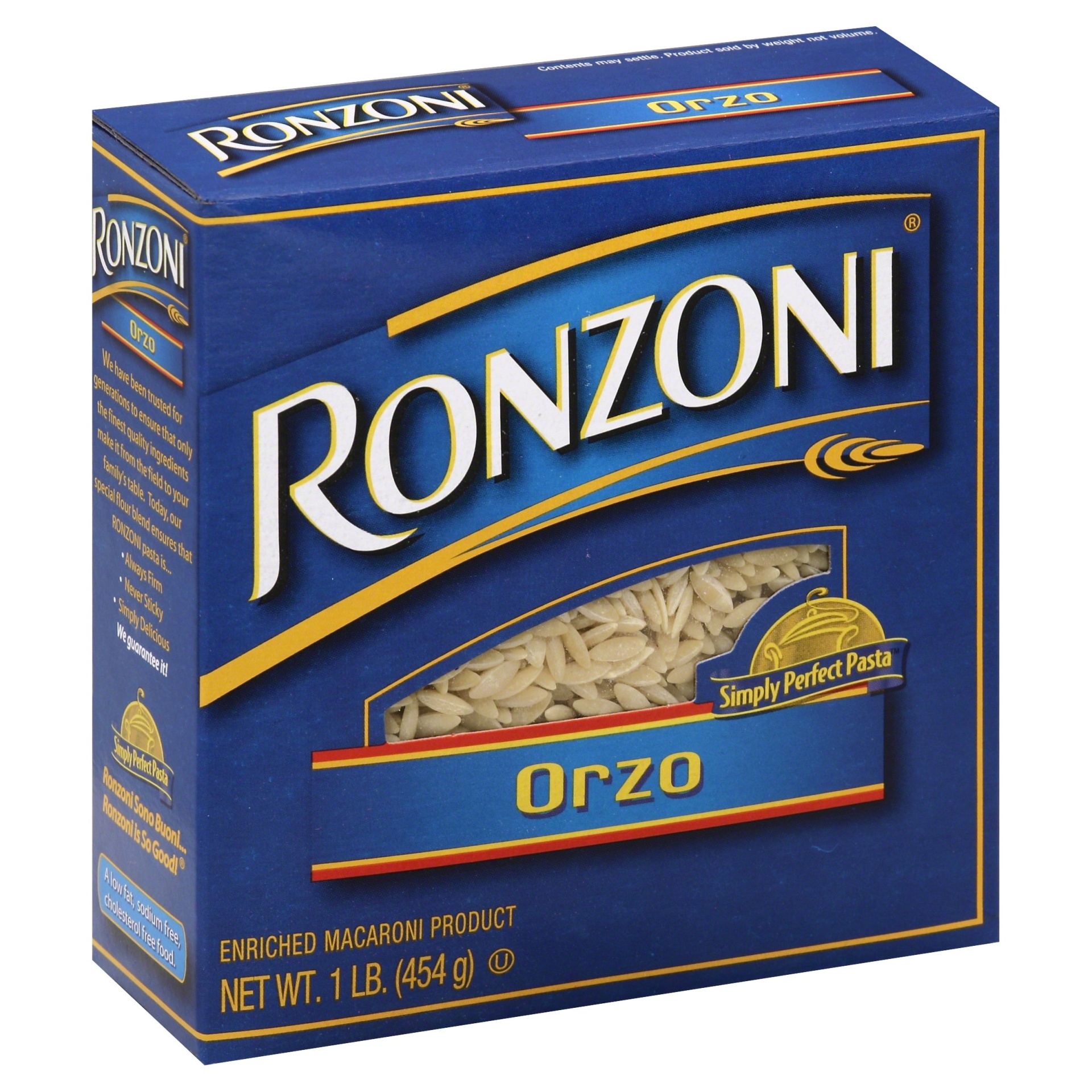 slide 1 of 8, Ronzoni Orzo, 16 oz