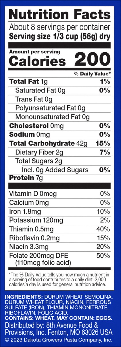 slide 8 of 9, Ronzoni Orzo, 16 oz