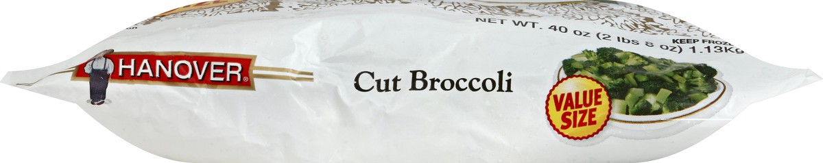 slide 4 of 5, Hanover Broccoli 40 oz, 40 oz