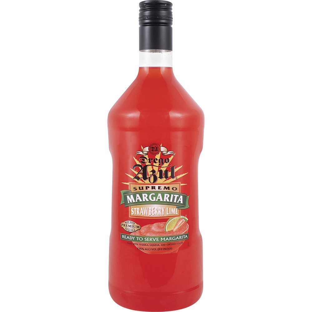 slide 1 of 1, Drego Azul Strwbrry Lime Margarita, 1.75 liter
