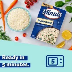 Minute Basmati Rice, Fragrant & Fluffy