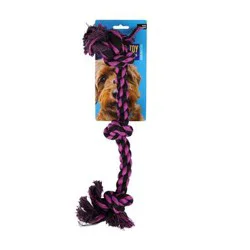 Hy-Vee Nuts For Knots 3-Knot Rope Dog Toy, 1 Count