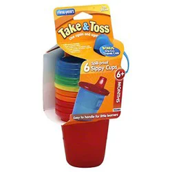 Learning Curve Take & Toss Spill Proof Cups