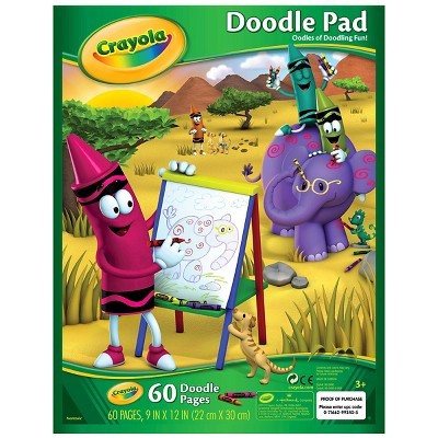 slide 1 of 1, Crayola Doodle Pad, 60 ct