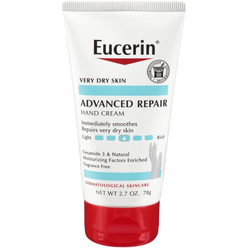 slide 1 of 5, Eucerin Intensive Repair Extra-enriched Hand Creme, 