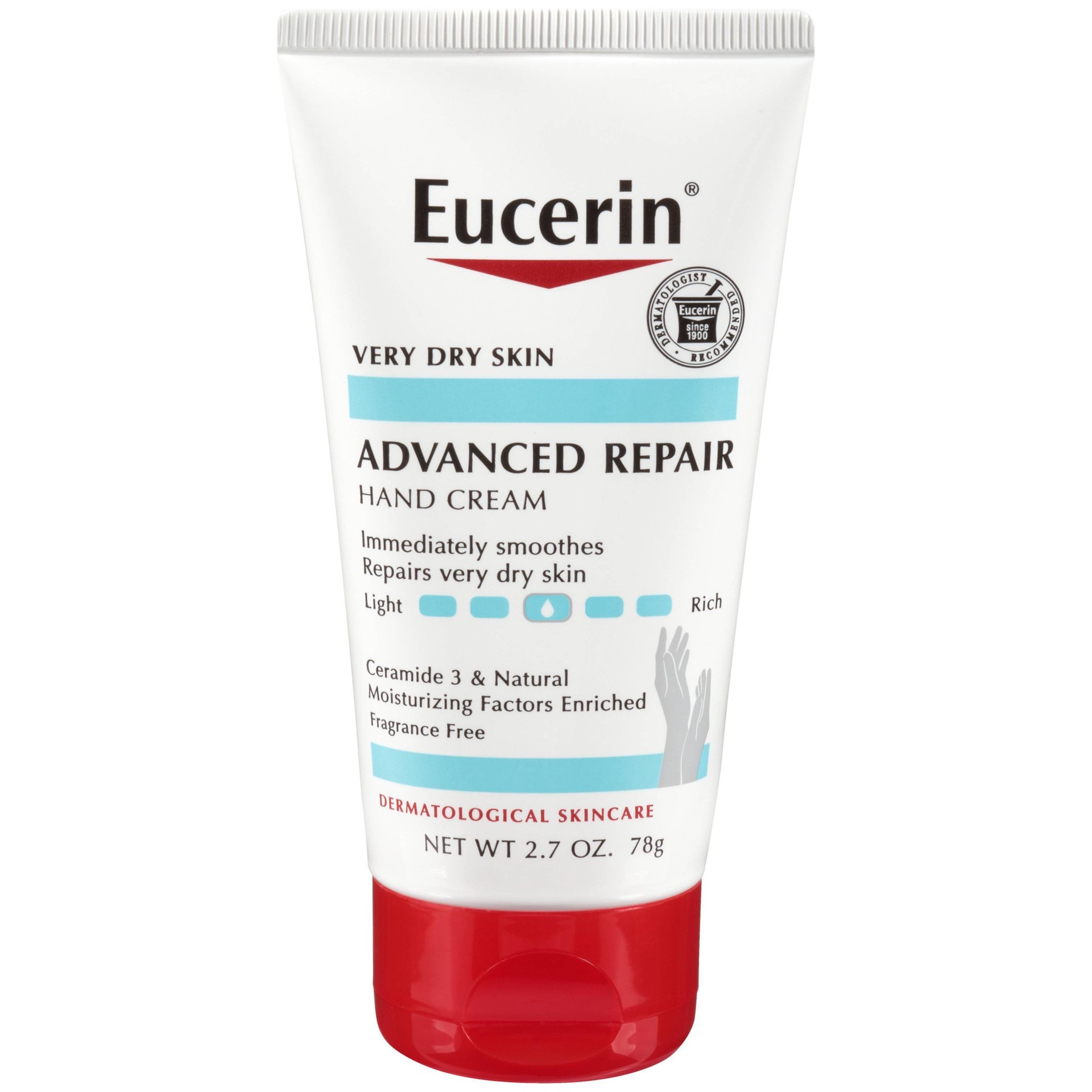 slide 1 of 7, Eucerin Advanced Repair Hand Cream, 2.7 oz