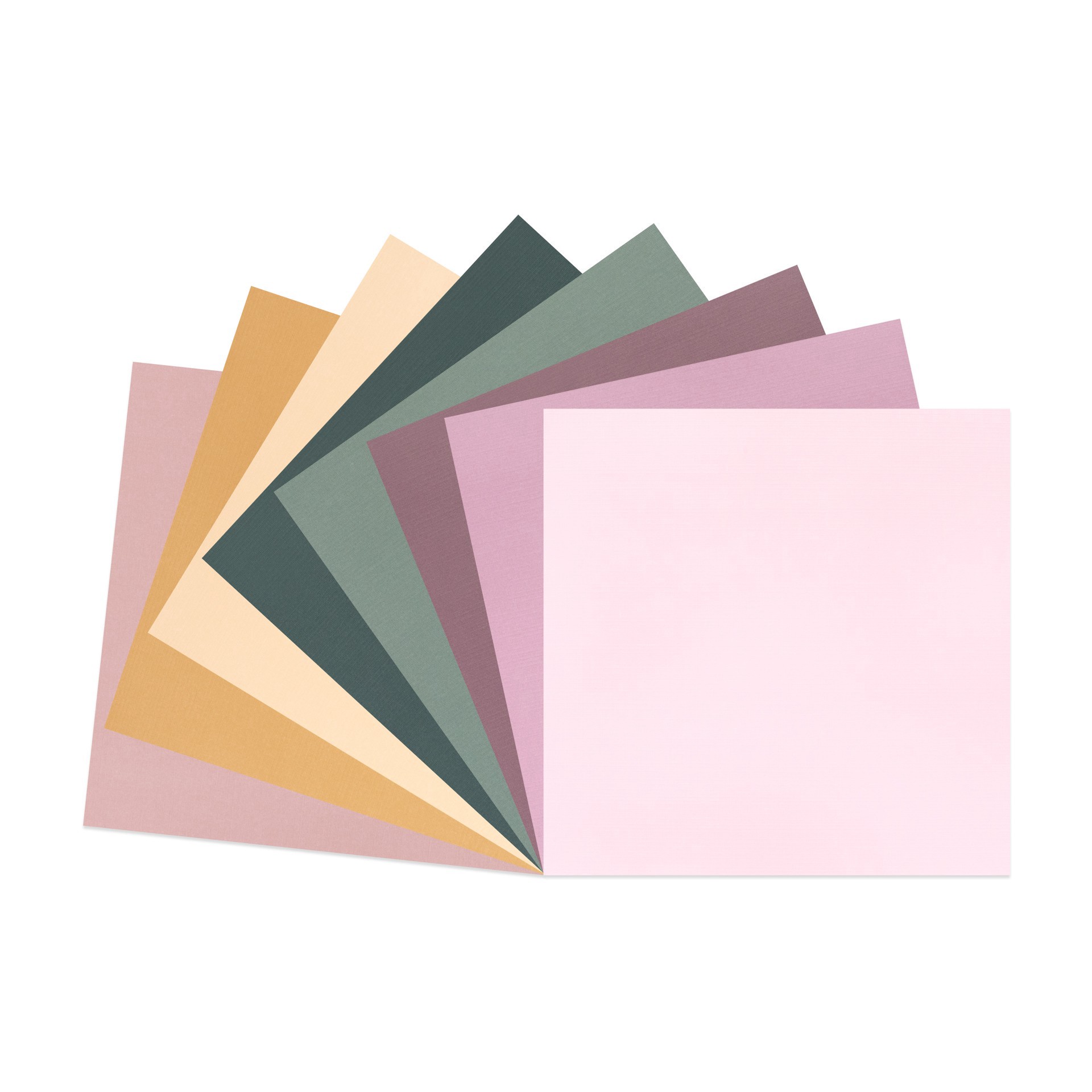 slide 2 of 3, Craft Smith 12" X 12" Berry Tapestry Solids Paper Pad, 12 in x 12 in