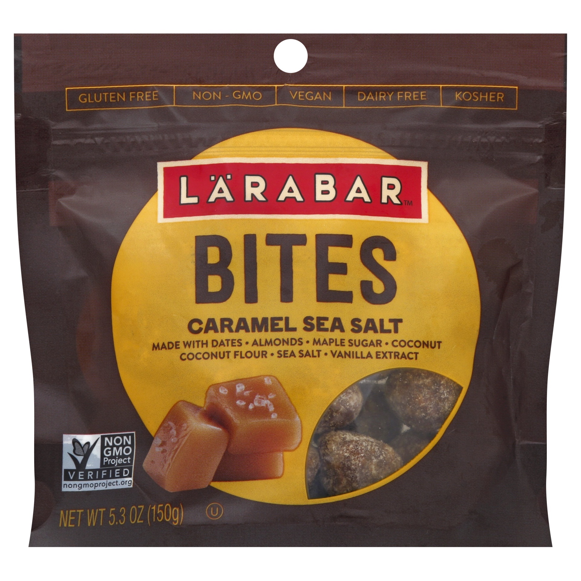 slide 1 of 2, LÄRABAR Caramel Sea Salt Bites, 5.3 oz