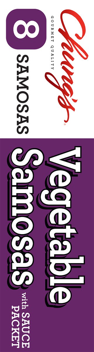 slide 4 of 12, Chung's Vegetable Samosas, 8.1 oz