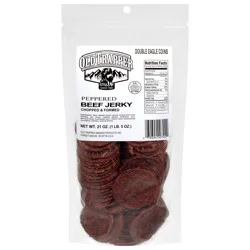 Old Trapper Double Eagle Coins Peppered Beef Jerky 21 oz
