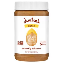 Justin's Honey Peanut Butter- 16 oz