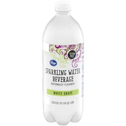 Kroger White Grape Sparkling Water