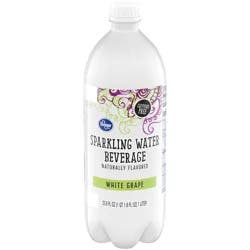 Kroger White Grape Sparkling Water