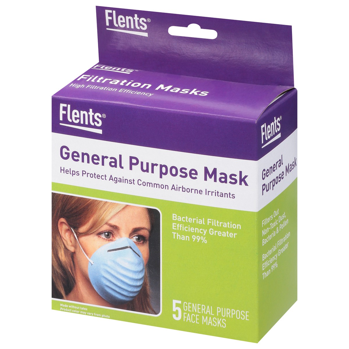 slide 4 of 6, Flents Maxi Mask, 5 ct