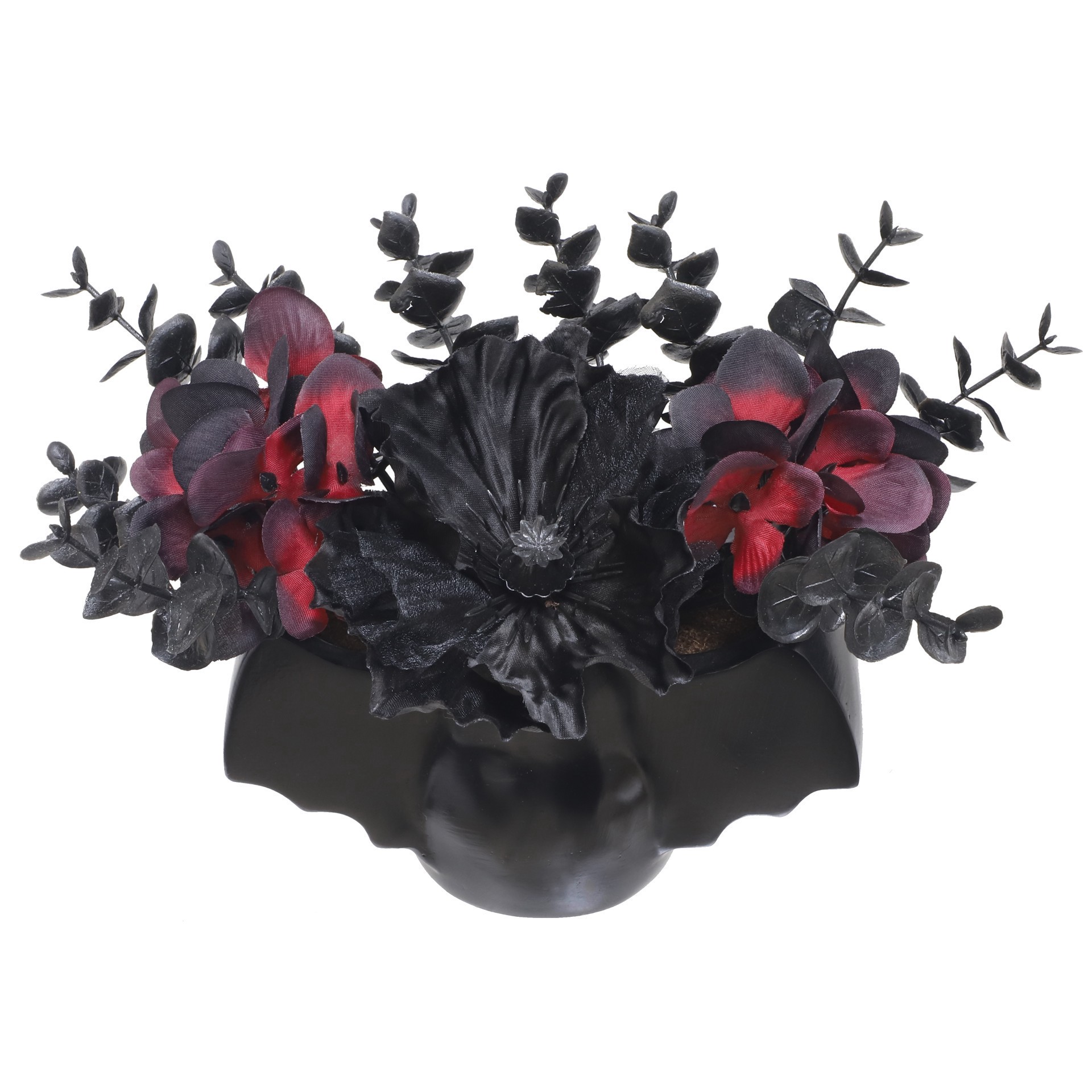 slide 2 of 3, 8" Potted Poppy & Hydrangea In Bat By Ashland, 8 in