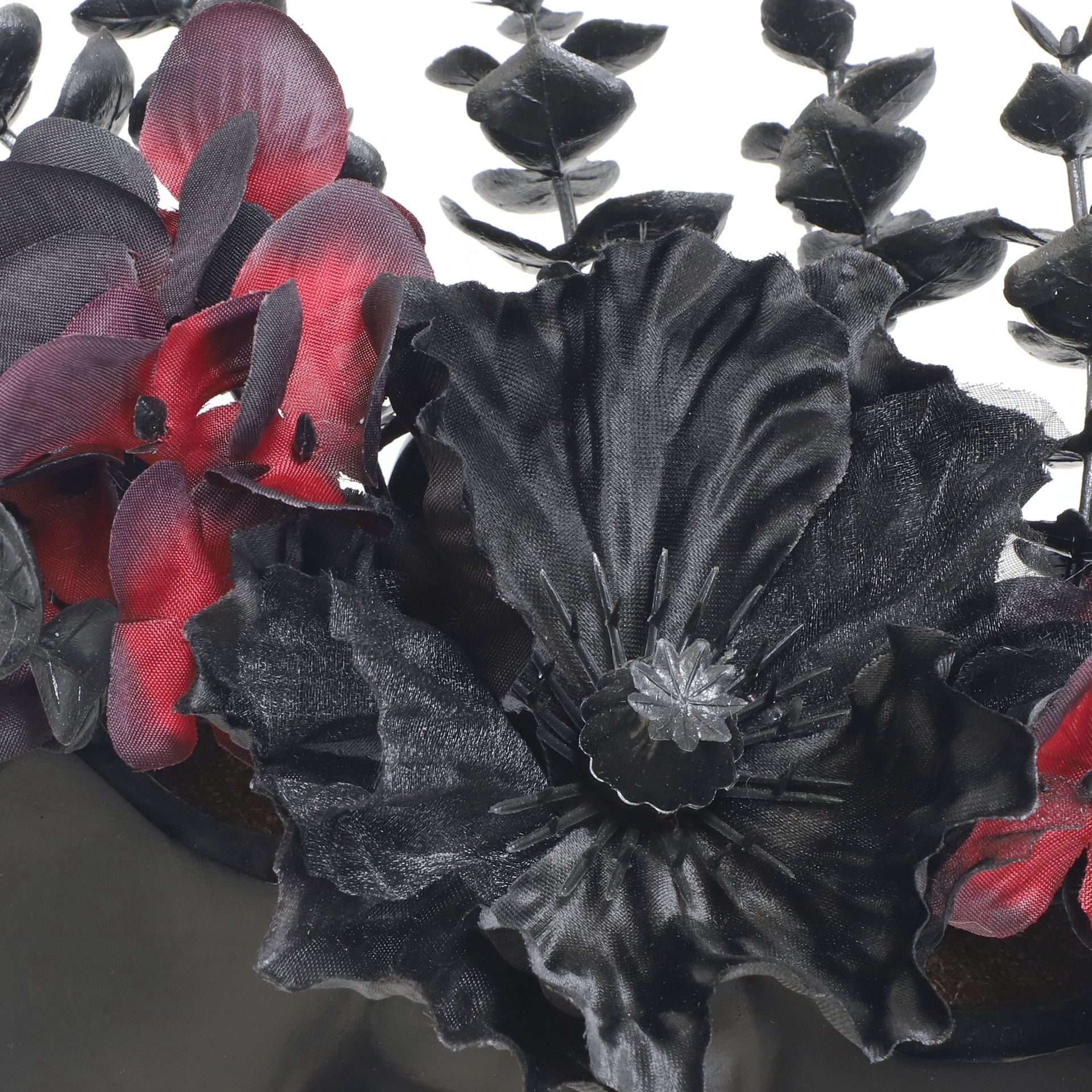 slide 3 of 3, 8" Potted Poppy & Hydrangea In Bat By Ashland, 8 in