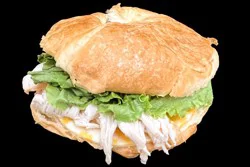 Roundy's Turkey, Colby Jack Cheese and Lettuce Croissant Sandwich