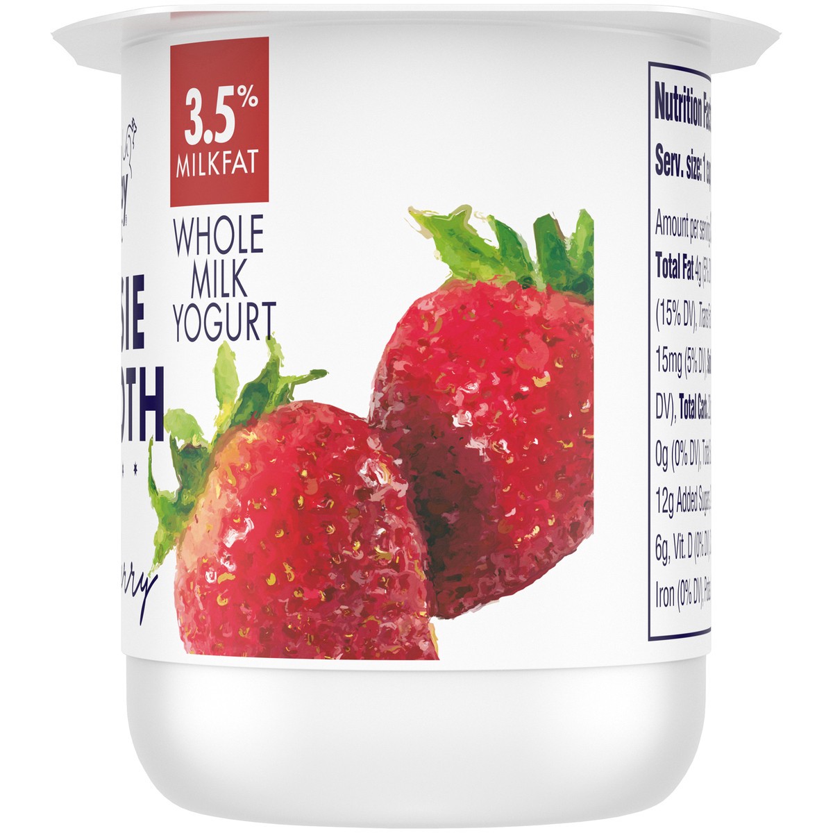 slide 6 of 7, Wallaby Organic Whole Milk Strawberry Yogurt, 5.3 Oz., 5.3 oz