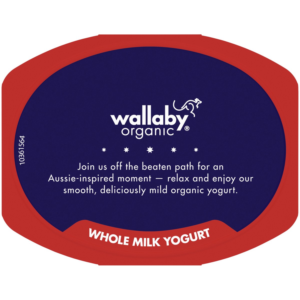 slide 7 of 7, Wallaby Organic Whole Milk Strawberry Yogurt, 5.3 Oz., 5.3 oz