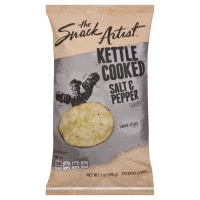 slide 1 of 1, The Snack Artist Kettle Sea Salt & Pepper, 7 oz