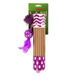 Hy-Vee Cardboard Roller Cat Scratcher With Catnip, Color Varies, 1 Count