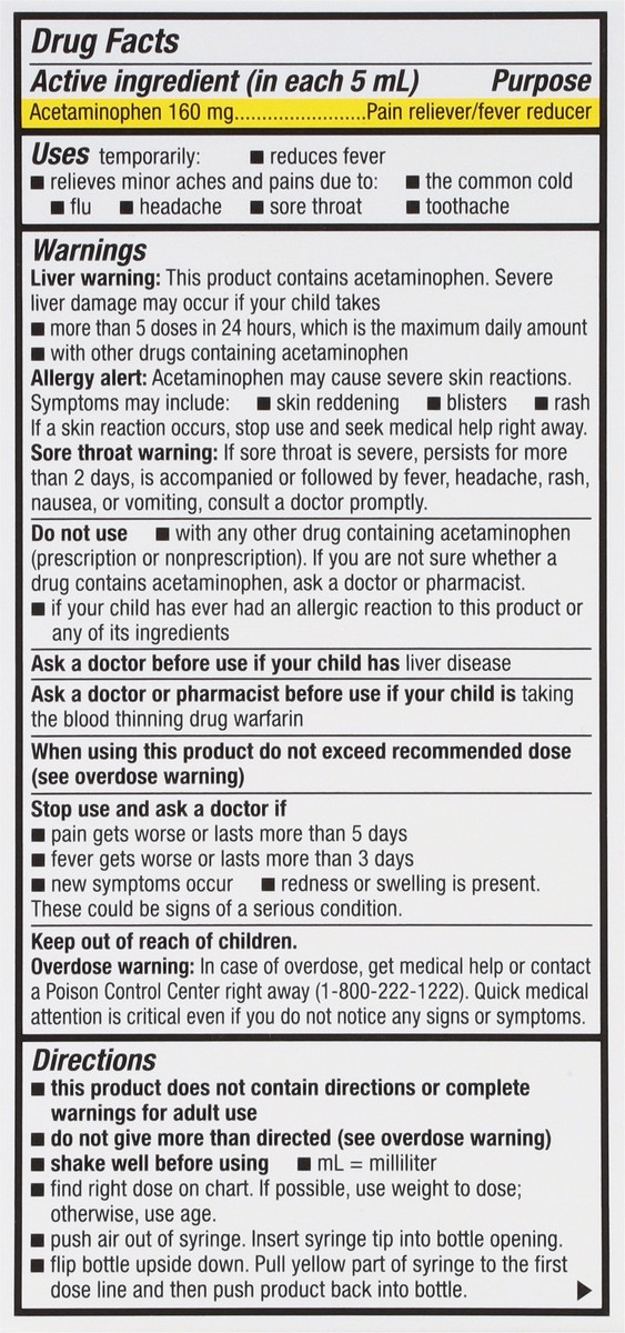 slide 7 of 10, Topcare Infant Pain And Fever Grape, 2 oz