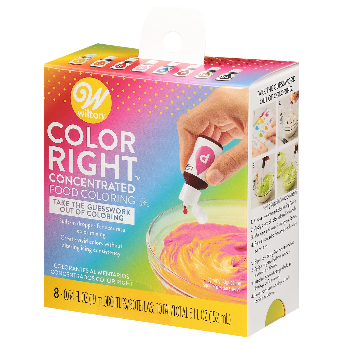 slide 8 of 9, Wilton Color Right Concentrated Food Coloring 8 ea, 8 ct