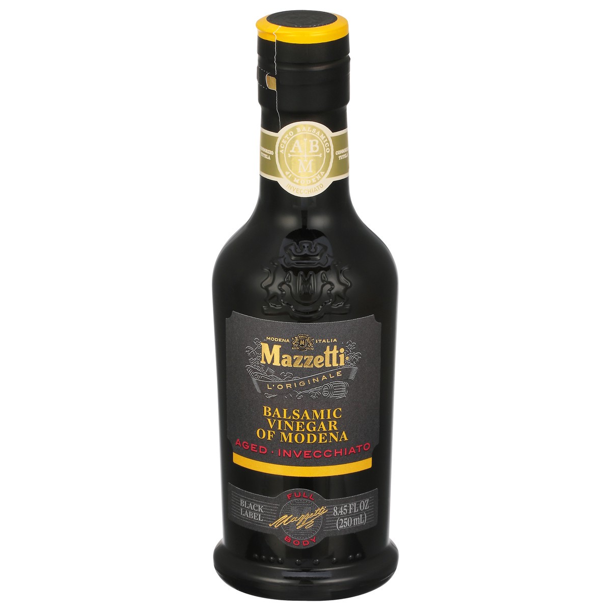 slide 1 of 1, Mazzetti l'Originale Full Body Aged Black Label Balsamic Vinegar of Modena 8.45 fl oz, 8.45 fl oz