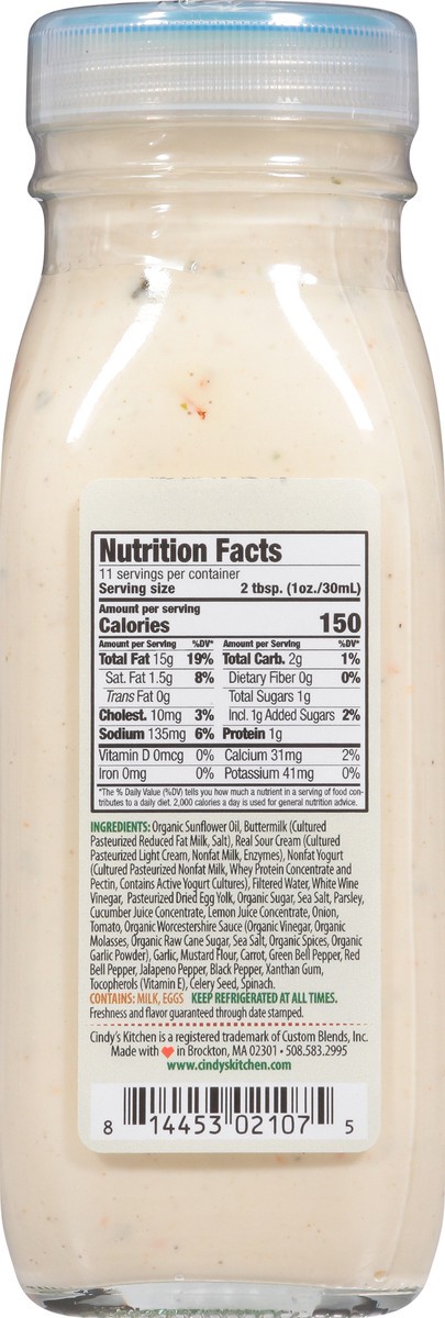 slide 2 of 9, Cindy's Kitchen Dressing - Buttermilk Ranch, 11 fl oz