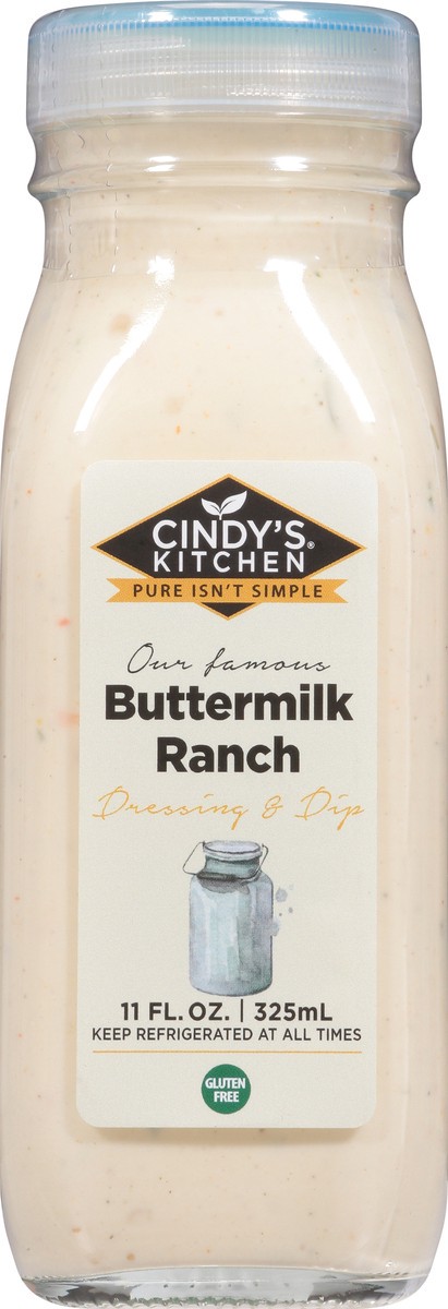 slide 4 of 9, Cindy's Kitchen Dressing - Buttermilk Ranch, 11 fl oz