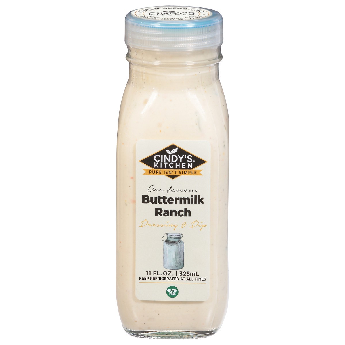 slide 1 of 9, Cindy's Kitchen Dressing - Buttermilk Ranch, 11 fl oz