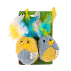 Hy-Vee Feather Bird Cat Toy With Catnip, Color Varies, 1 Count