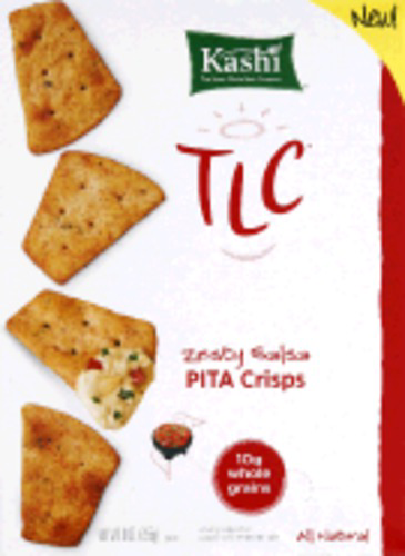 slide 1 of 4, Kashi Crackers Pita Crisps Zesty Salsa, 7.9 oz