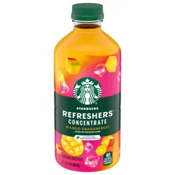 Starbucks Refresher Mango Dragonfruit Concentrate, 32 fl oz