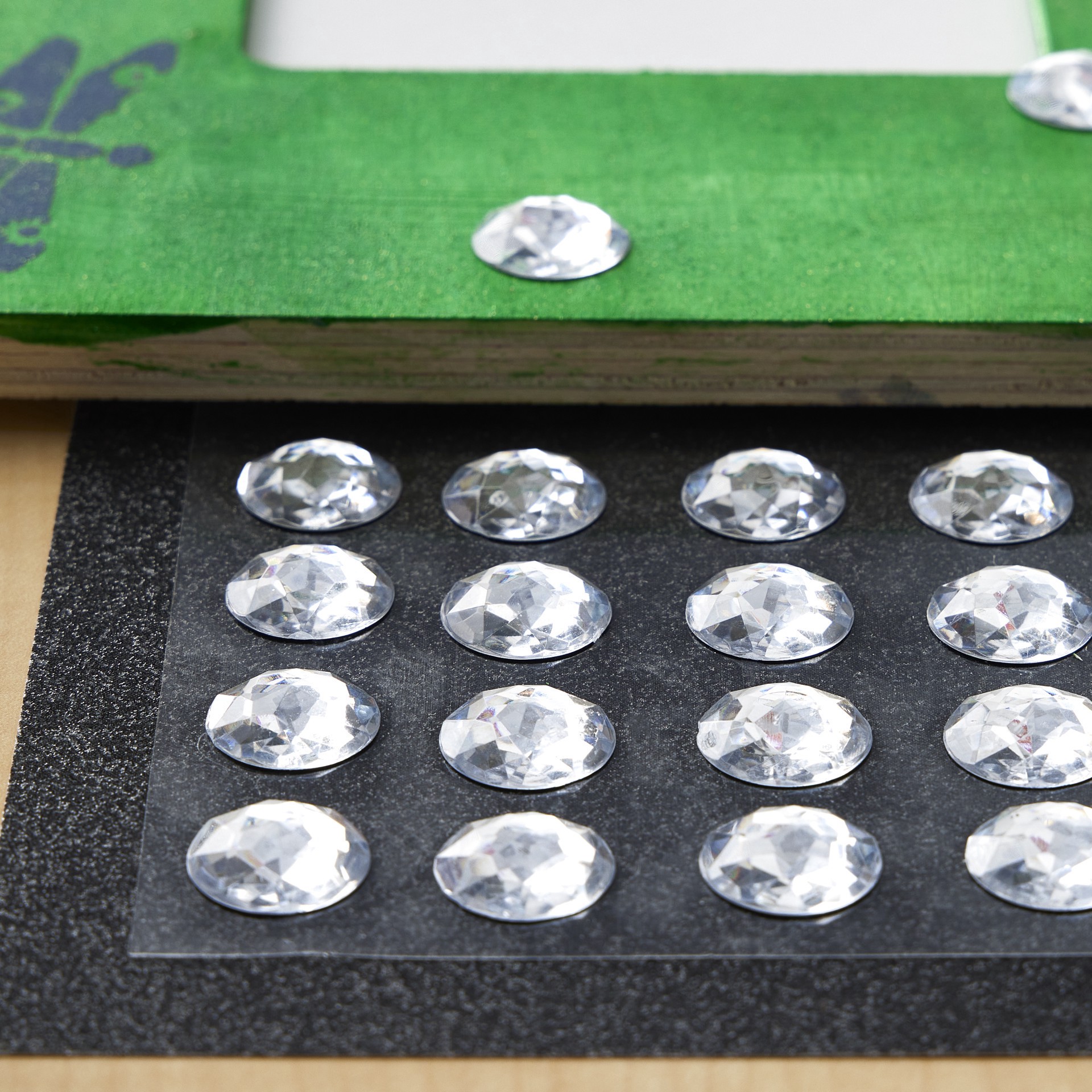 slide 3 of 4, 16mm Rhinestone Stickers By Recollections, 16mm