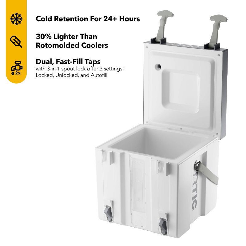 slide 4 of 7, RTIC Outdoors Halftime 12qt Hard Sided Cooler - White, 12 qt