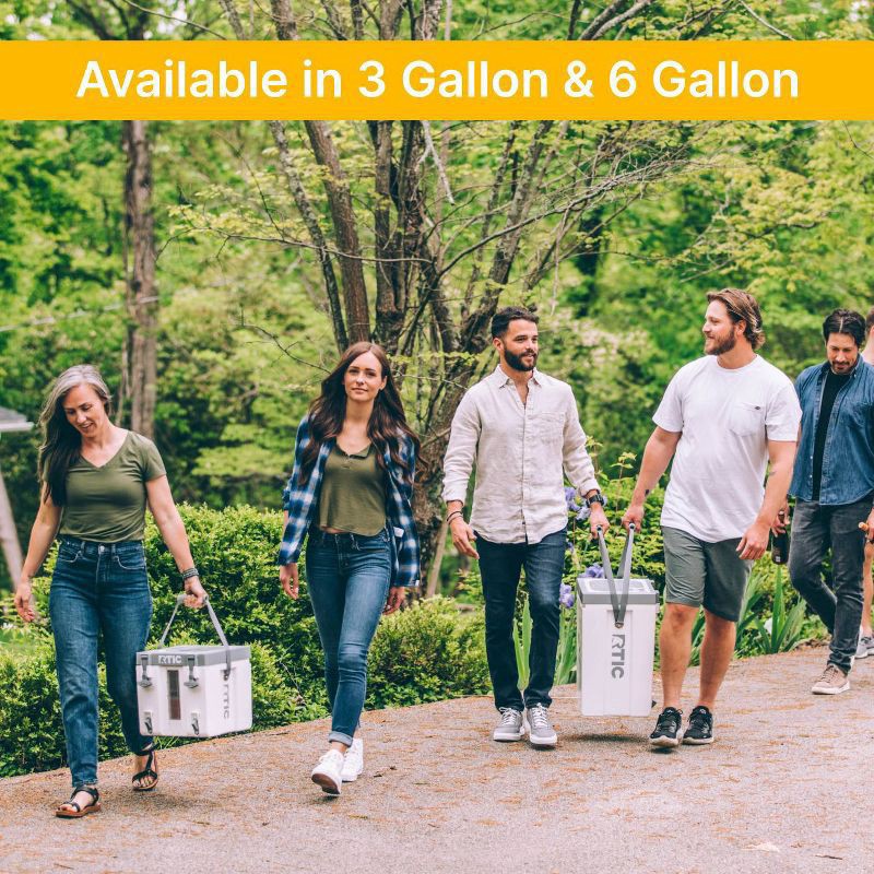 slide 6 of 7, RTIC Outdoors Halftime 12qt Hard Sided Cooler - White, 12 qt