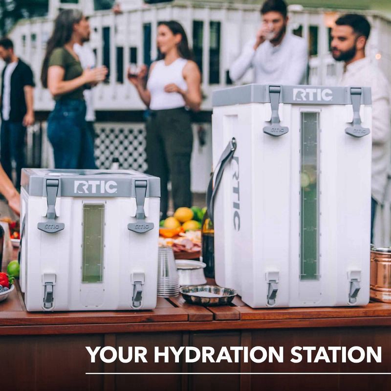 slide 5 of 7, RTIC Outdoors Halftime 12qt Hard Sided Cooler - White, 12 qt