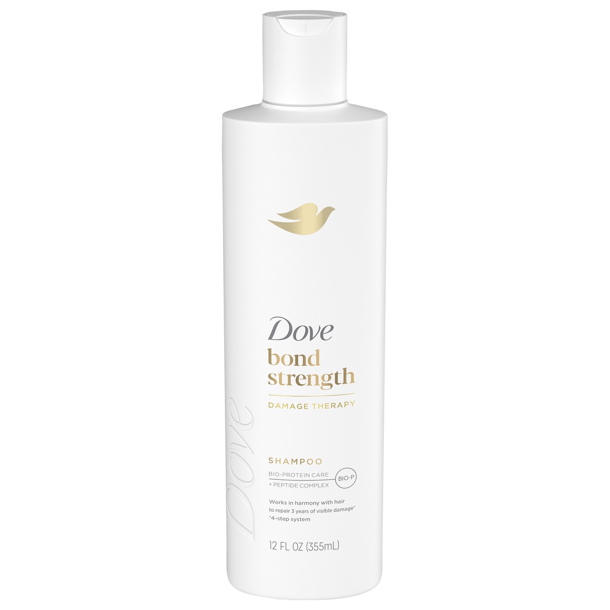 slide 1 of 10, Dove Damage Therapy Shampoo Bond Strength 12 Fl Oz, 12 fl oz