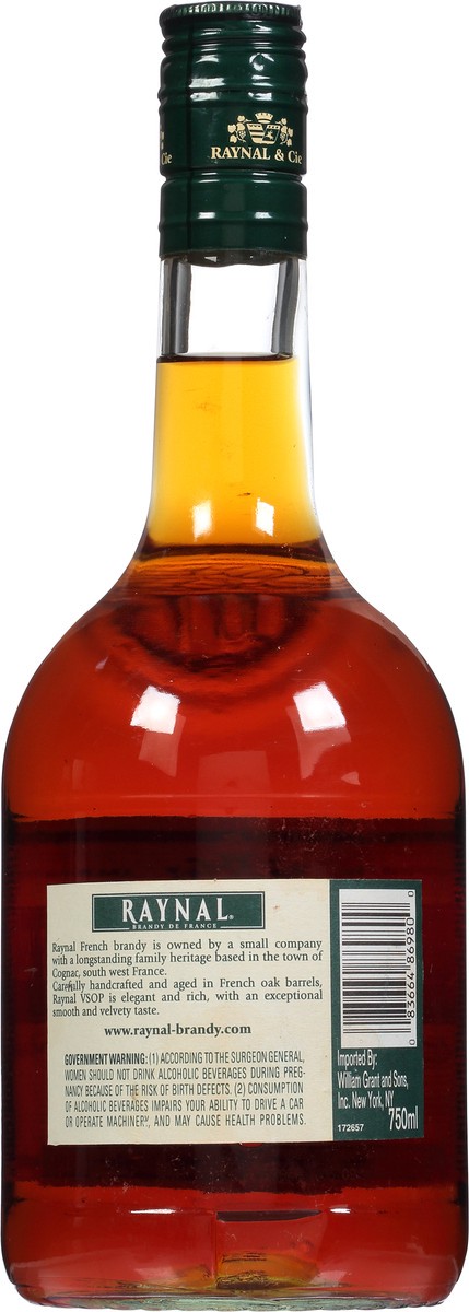 slide 8 of 9, Raynal VSOP Rare Old French Brandy, 750 ml