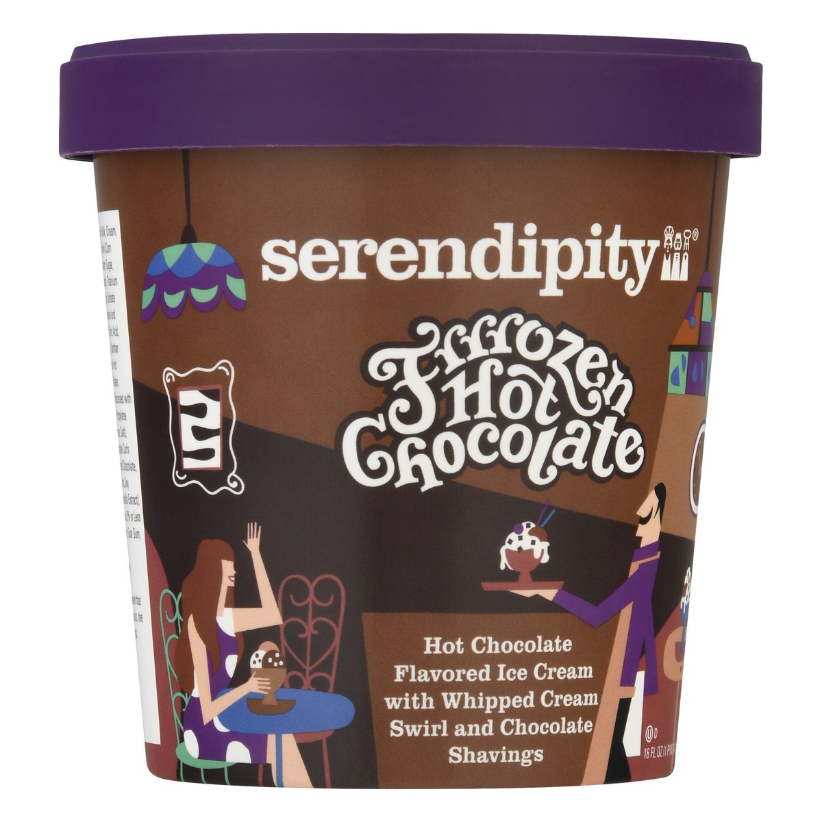 slide 9 of 13, Serendipity Frozen Hot Chocolate Ice Cream 16 oz, 16 oz