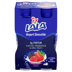 LALA Mixed Berry Yogurt Smoothie 4 pack