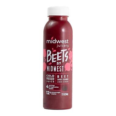 slide 1 of 1, Midwest Juicery Org Beets By Midwest Juice - 12 fl oz, 12 fl oz