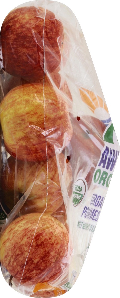 slide 3 of 5, Awe Sum Organics Apples 3 lb, 3 lb