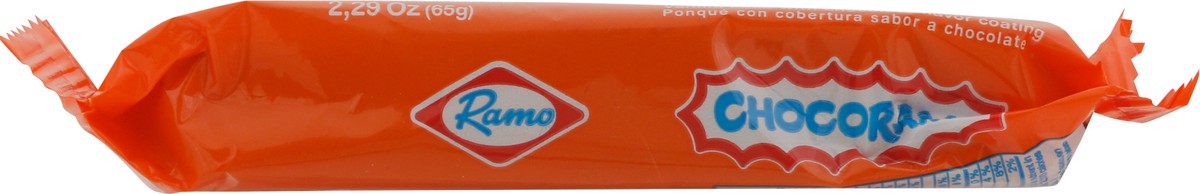slide 6 of 9, Ramo Chocoramo Chocolate Flavor Vanilla Cake with Chocolate Flavor Coating 2.29 oz, 1 ct