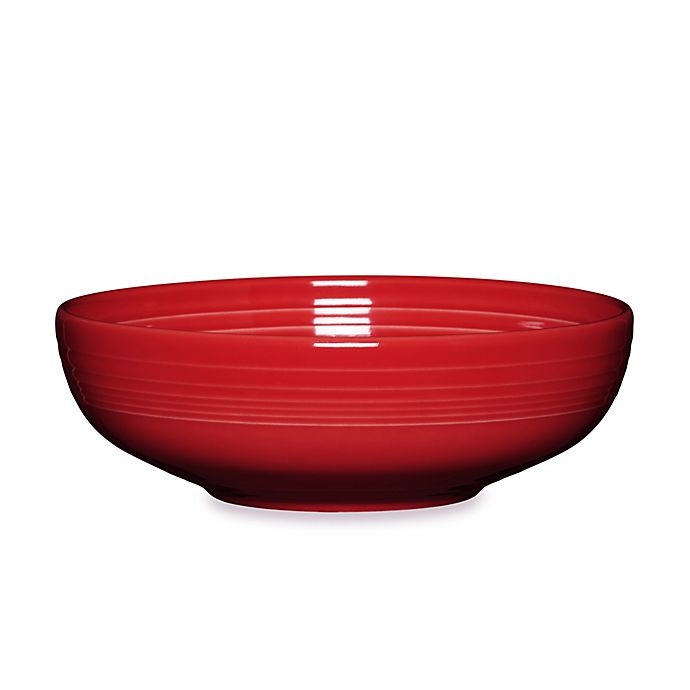 slide 1 of 3, Fiesta Large Bistro Bowl - Scarlet, 1 ct